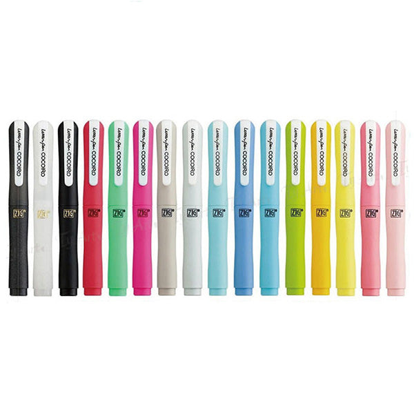 Kuretake Zig Cocoiro Letter Pen Body (Body Only, Refill Sold Separately) -  - Brush Pens - Bunbougu