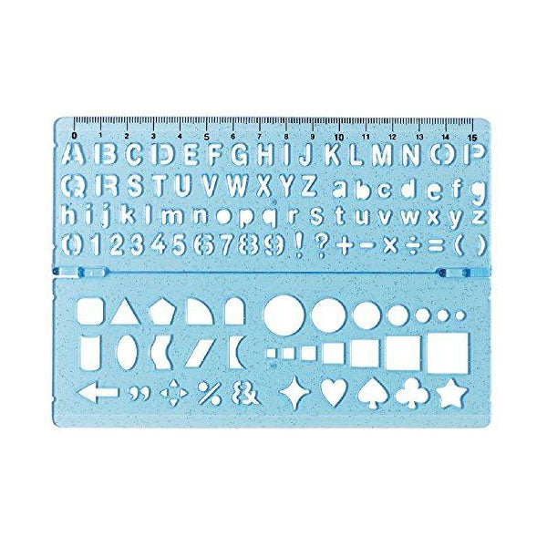 Kutsuwa Stad Template Double Stencil- Blue -  - Stencils - Bunbougu