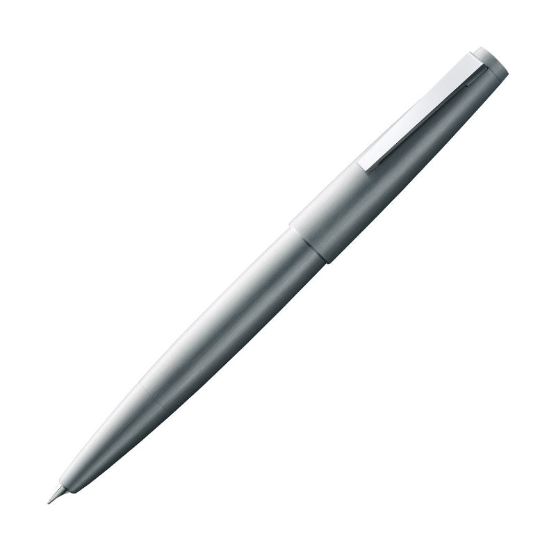 Lamy 2000 Fountain Pen - Brushed Stainless Steel - Extra Fine - Fountain Pens - Bunbougu