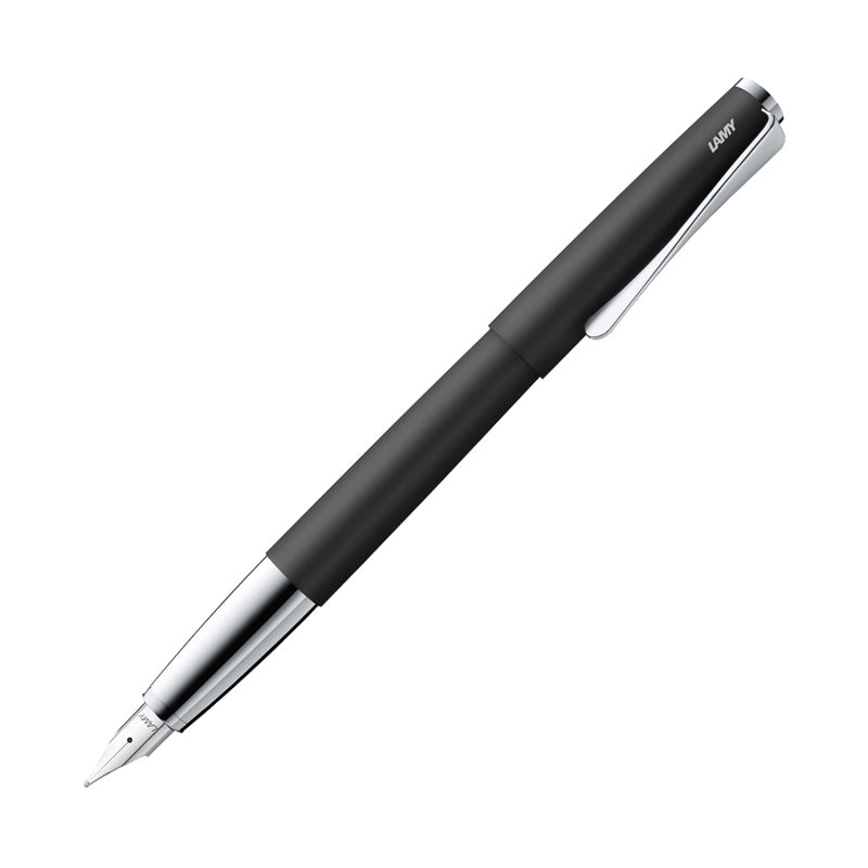 Lamy Studio Fountain Pen - Black - Medium - Fountain Pens - Bunbougu
