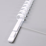 Lihit Lab Slide Ring Binder - Ring Compartment - 30 Holes - A4 - 100 Sheets Capacity -  - Binders & Folders - Bunbougu