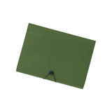 Lihit Lab Smart Fit Document Holder - Olive - A4 -  - Binders & Folders - Bunbougu