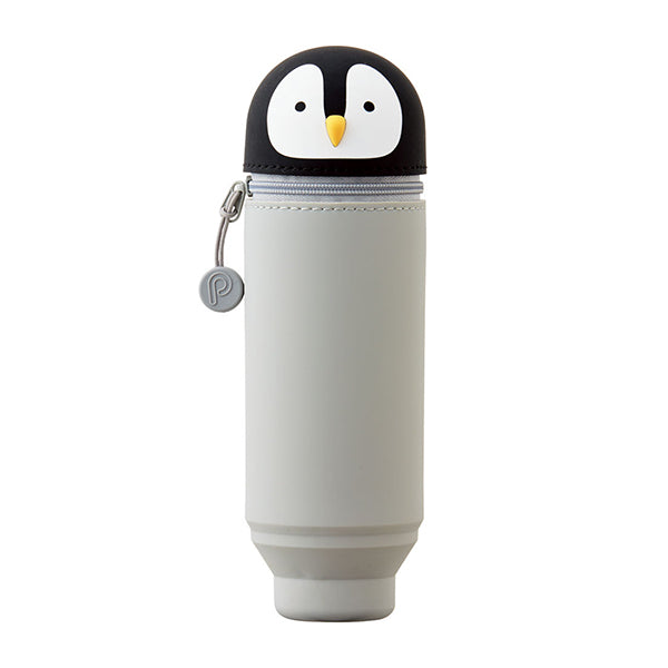 Lihit Lab Smart Fit Punilabo Stand Pencil Case - Penguin -  - Pencil Cases & Bags - Bunbougu