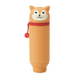 Lihit Lab Smart Fit Punilabo Stand Pencil Case - Shiba Inu Dog