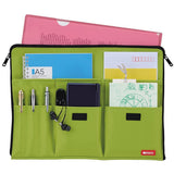 Lihit Lab Teffa Bag in Bag - A4 - Black -  - Pencil Cases & Bags - Bunbougu
