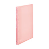 Maruman Kurufit Loose Leaf Paper Binder - 26 Rings - B5 - Light Pink - Binders & Folders - Bunbougu