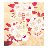 Midori Iyo Washi Letter Pad - Double Cherry Blossom - Blank - 2 Patterns/16 Sheets