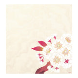 Midori Iyo Washi Letter Pad - Double Cherry Blossom - Blank - 2 Patterns/16 Sheets -  - Envelopes & Letter Pads - Bunbougu