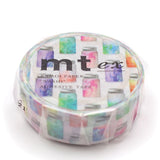 Mt Masking Tape Ex Series - Colourful Jar - 15 mm x 7 m - Default Title - Washi Tapes - Bunbougu