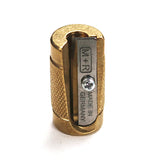 Mobius + Ruppert (M+R) Castor Pencil Brass Sharpener for Extra Long Tip - Single Hole -  - Pencil Sharpeners - Bunbougu
