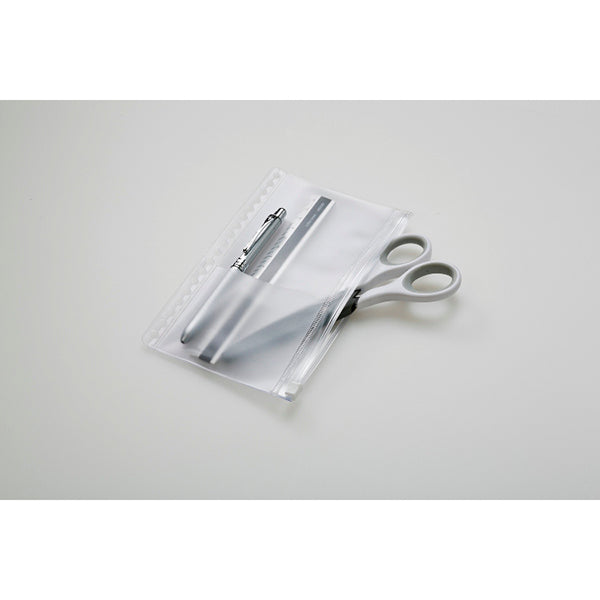 Maruman Loose Leaf Binder Accessories - Pen Case - 18 Holes- Slim B6 (Compatible with B5 26 Holes Binders) -  - Loose Leaf Paper - Bunbougu