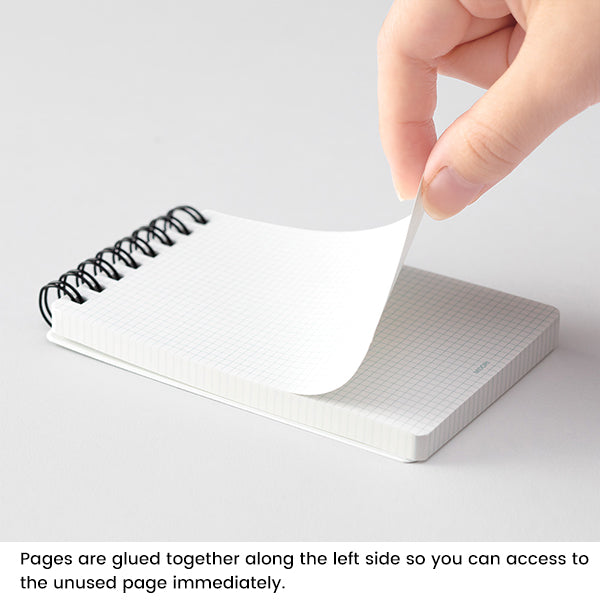 Midori Patto Quick Open Ring Memo Pad -  - Memo Pads - Bunbougu