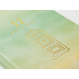 Midori 12 Month Diary - Gate Design - Gradient Green -  - Diaries & Planners - Bunbougu