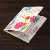 Midori Echizen Washi Letter Set - 15th Anniversary Limited Edition - Seasonal Blue -  - Envelopes & Letter Pads - Bunbougu