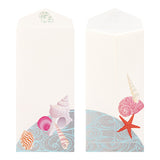 Midori Echizen Washi Envelope - Seashell - Pack of 6 -  - Envelopes & Letter Pads - Bunbougu