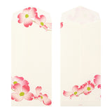 Midori Echizen Washi Envelope - Spring Flower Tree - Pack of 6 -  - Envelopes & Letter Pads - Bunbougu