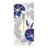 Midori Echizen Washi One Stroke Letterpress Paper - Morning Glory - 2 Patterns/16 Sheets -  - Envelopes & Letter Pads - Bunbougu