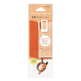 Midori Embroidery Clip Bookmark - Hedgehog -  - Notebook Accessories - Bunbougu