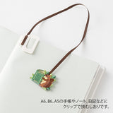 Midori Embroidery Clip Bookmark - Squirrel -  - Notebook Accessories - Bunbougu
