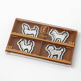 Midori Etching Clips - Dogs -  - Planner Clips - Bunbougu
