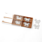 Midori Etching Clips - Dogs -  - Planner Clips - Bunbougu