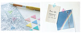 Midori Film Mini Sticky Notes - Triangles -  - Sticky Notes - Bunbougu