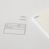 Midori MD Notebook Cotton F0 - Small - Plain -  - Notebooks - Bunbougu