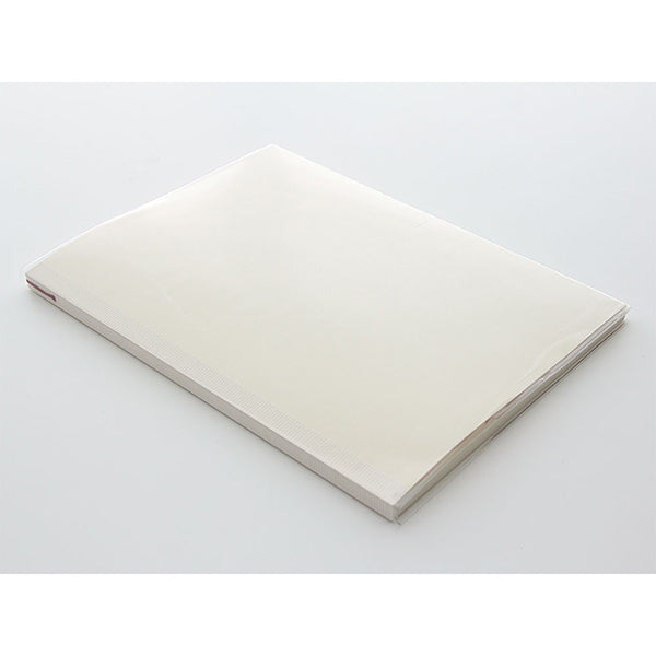 Midori MD Notebook Cover - Clear - A4 -  - Notebook Accessories - Bunbougu