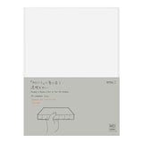 Midori MD Notebook Cover For 1 Day 1 Page Notebook - Clear - A5