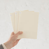 Midori MD Notebook Light - Grid - A5 - Pack of 3 -  - Notebooks - Bunbougu