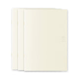 Midori MD Notebook Light - Grid - A5 - Pack of 3