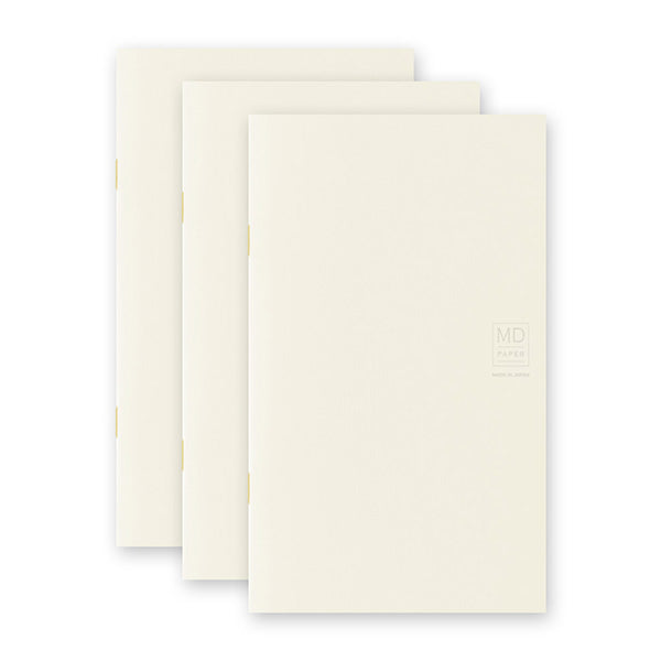 Midori MD Notebook Light - Grid - Slim B6 - Pack of 3 -  - Notebooks - Bunbougu