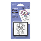 Midori Paintable Penetration Stamp - Thank You -  - Planner Stamps - Bunbougu