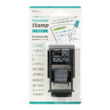 Midori Paintable Rotating Stamp - 10 Designs - To-do List