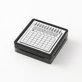 Midori Paintable Penetration Stamp - Calendar -  - Planner Stamps - Bunbougu