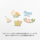 Midori Paper Craft Museum Decoration Sticker - Celebration -  - Planner Stickers - Bunbougu