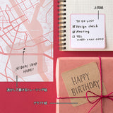 Midori Pickable Sticky Notes - Pink -  - Sticky Notes - Bunbougu