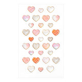 Midori Resin Sticker - Heart -  - Planner Stickers - Bunbougu