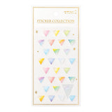 Midori Resin Sticker - Triangle -  - Planner Stickers - Bunbougu