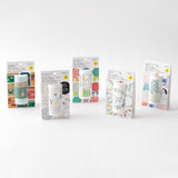 Midori Roll Seal Sticker - Large - Watercolour Wreath -  - Planner Stickers - Bunbougu