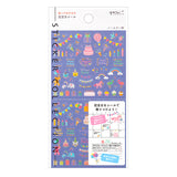 Midori Seal Collection Planner Stickers - Birthday