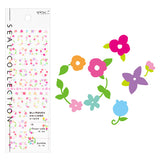 Midori Seal Collection Planner Stickers - Floral