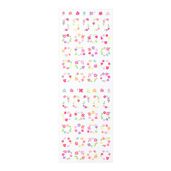Midori Seal Collection Planner Stickers - Floral -  - Planner Stickers - Bunbougu