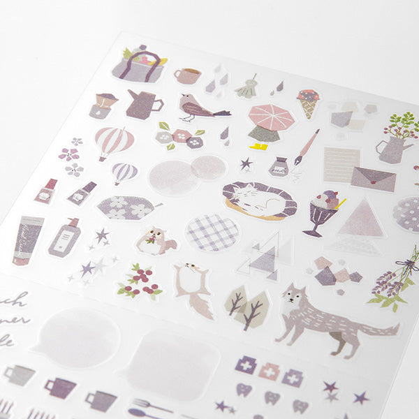 Midori Seal Collection Planner Stickers - Lavender Colour Theme – Bunbougu Midori Seal Collection Planner Stickers - Lavender Colour Theme – Bunbougu