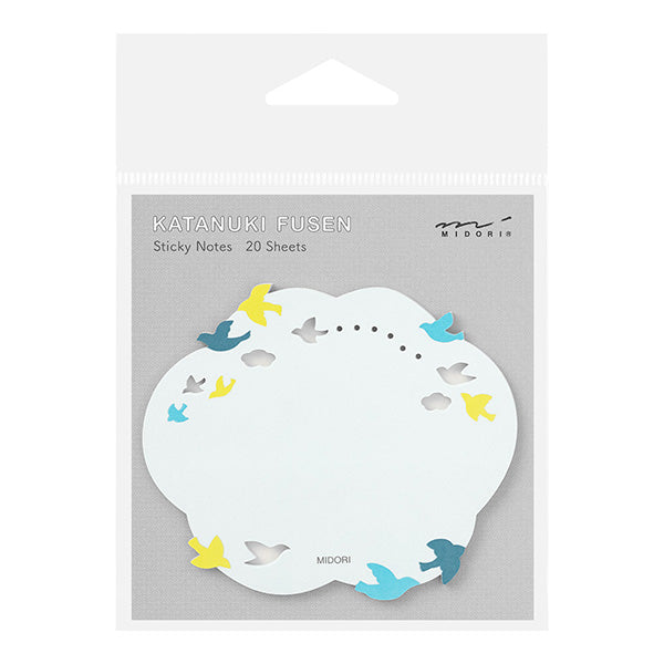 Midori Sticky Notes - Die Cut - Bird -  - Sticky Notes - Bunbougu