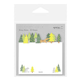 Midori Sticky Notes - Die Cut - Forest