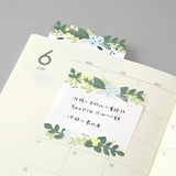 Midori Sticky Notes - Die Cut - Leaves -  - Sticky Notes - Bunbougu