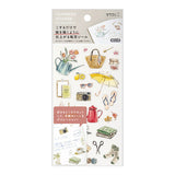 Midori Transfer Sticker for Journaling - Living
