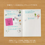 Midori Transfer Sticker for Journaling - Stamp Pattern -  - Planner Stickers - Bunbougu