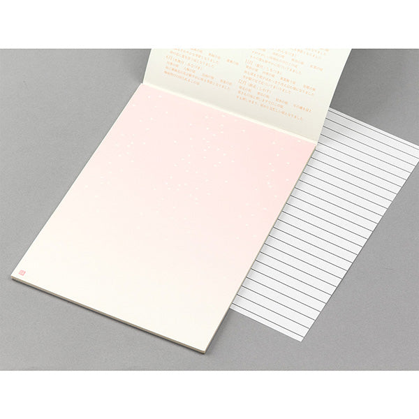 Midori Volume Washi Paper Letter Pad - Mountain Range -  - Envelopes & Letter Pads - Bunbougu